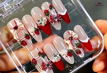 3D Nail Art New Designs with Acrylic Gel