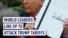 World leaders line up to attack Trump tariffs