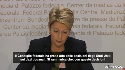 La Svizzera (per ora) non intende reagire ai dazi di Trump
