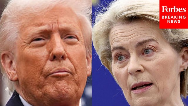 European 'Counter Measures' Being Created In Response To Trump's Tariff's: Ursula Von Der Leyen