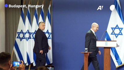Netanyahu hails Hungary's decision to withdraw from 'corrupt' ICC