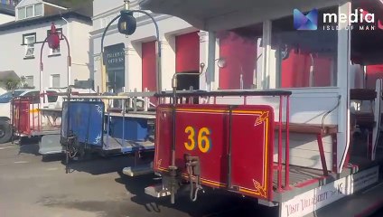 Watch as Charlotte Watterson explains the heritage of the Douglas horse trams