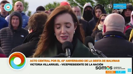 Victoria Villarruel llamó a emprender “un proceso de malvinización”