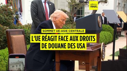 USA : l'UE prête à réagir au "coup dur mondial" des droits de douane
