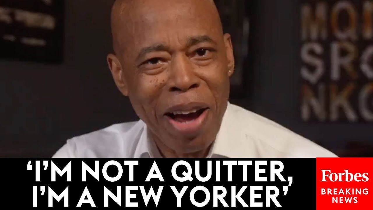 NYC Mayor Eric Adams Drops Out Of Dem Primary, Will Run For Reelection As Independent