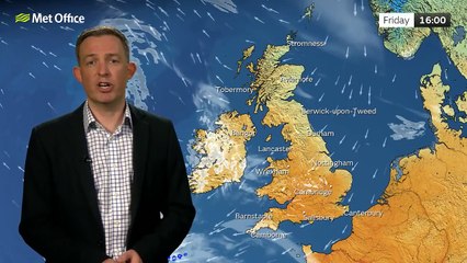 Met Office Thursday evening weather forecast 03/04/2025