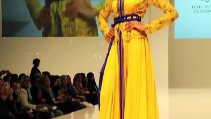 أجمل قفطانات Dar Naseem Al Andalos في معرض العروس