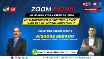 Zoom Extra: Jasvin Sok Appadu reçoit Kishore Beegoo