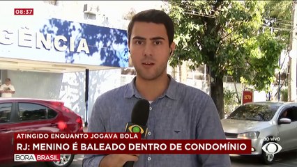 Menino de 11 anos é baleado por traficantes dentro de condomínio no Rio