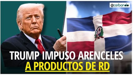 Trump impone aranceles a todos los países: 10% a productos de RD