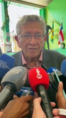 Governador de Goiás, Ronaldo Caiado, chega à Casa do Comércio acompanhado do prefeito Bruno Reis