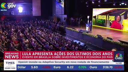 BREAKING NEWS: Lula faz balanço de dois anos de governo e promete reação às tarifas dos EUA