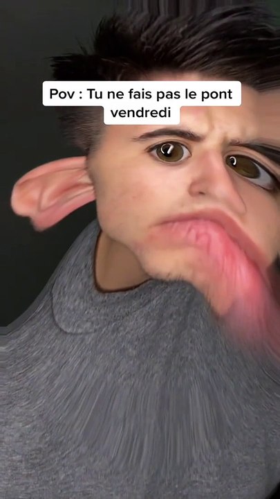 Tu fais pas le pont vendredi 🤣