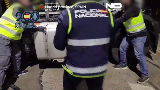 La polizia spagnola sequestra 50 kg di cocaina su un camion diretto verso il Regno Unito