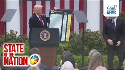 17% na reciprocal tariff, ipapataw ng Amerika sa mga produkto mula sa Pilipinas | SONA