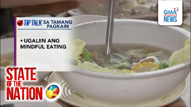 Mabilis na pagkain, may masamang epekto sa kalusugan, ayon sa eksperto | SONA