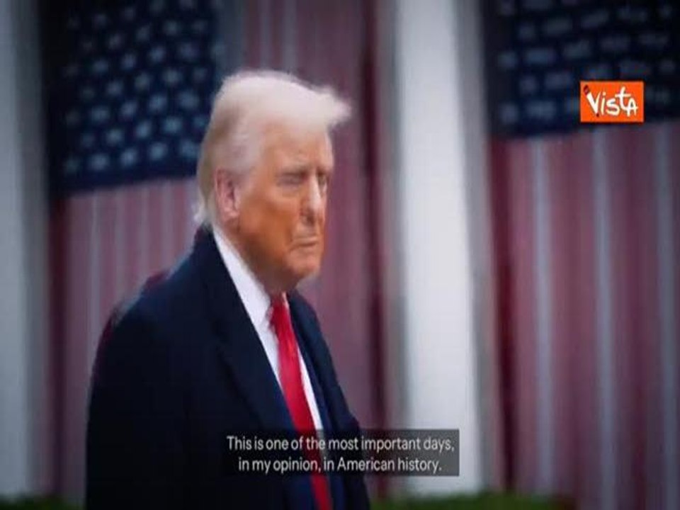 La storica firma nel Giardino delle Rose alla Casa Bianca, ecco lo spot di Trump sui dazi
