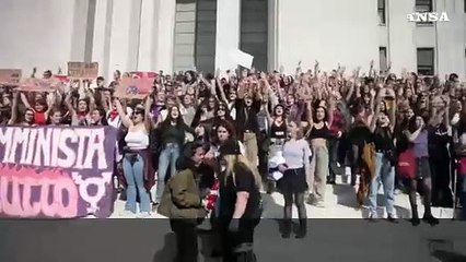 Ilaria Sula, in migliaia alla Sapienza