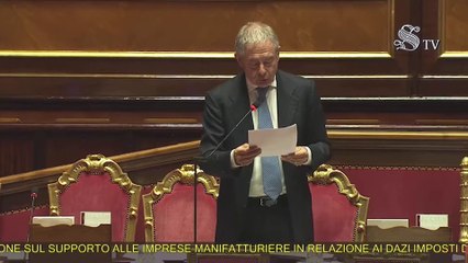 Dazi, Urso: "Reagire sì, ma non facciamoci del male da soli"