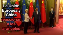 La UE y China reaccionan a los aranceles anunciados por Trump