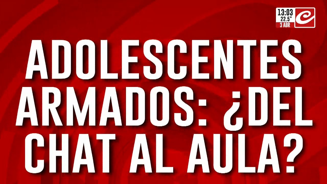 Terror en el colegio: alumnos planificaron un tiroteo escolar por mensajes
