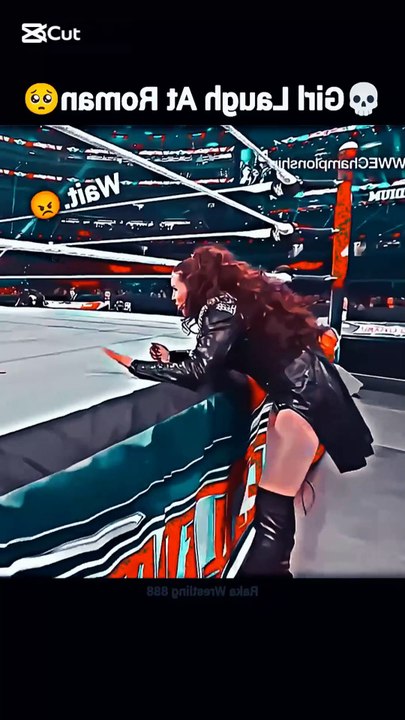 Roman Reigns Girl Laugh Shock Hhh Girlfriend💀☠️| Roman Reigns attitude 😈🤯#shorts #wwe #romanreigns