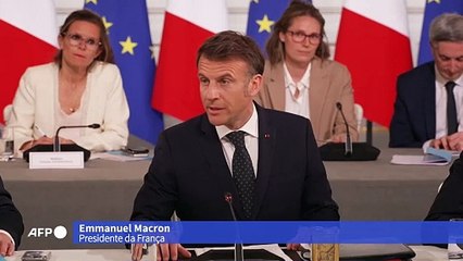 Macron: ‘decisão brutal’ de Trump terá ‘impacto maciço’ na economia europeia