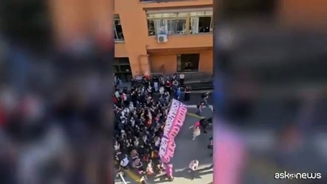 Corteo rumoroso alla Sapienza per Ilaria Sula, la studentessa uccisa