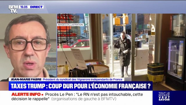 Jean-Marie Fabre (syndicat des Vignerons indépendants de France) : Cette crise vient amener des problématiques fortes dans nos entreprises, à un moment où la fragilité est déjà là