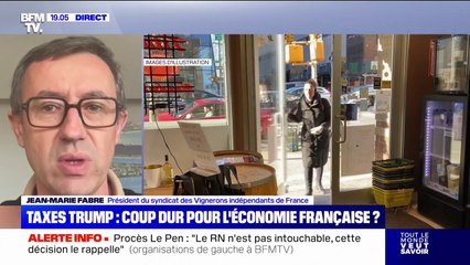 Jean-Marie Fabre (syndicat des Vignerons indépendants de France) : "Cette crise vient amener des problématiques fortes dans nos entreprises, à un moment où la fragilité est déjà là"