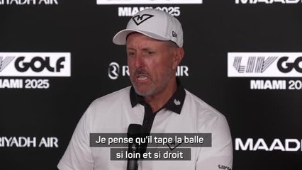 Masters - Mickelson : "La pression n'est pas un problème pour Rory McIlroy"