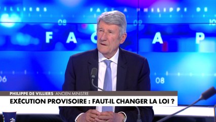 Philippe de Villiers réagit à l'exécution provisoire infligée à Marine Le Pen
