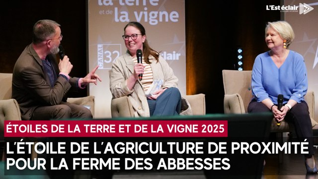L'Étoile de l'agriculture de proximité pour la ferme des Abbesses aux Étoiles de la terre et de la vigne 2025