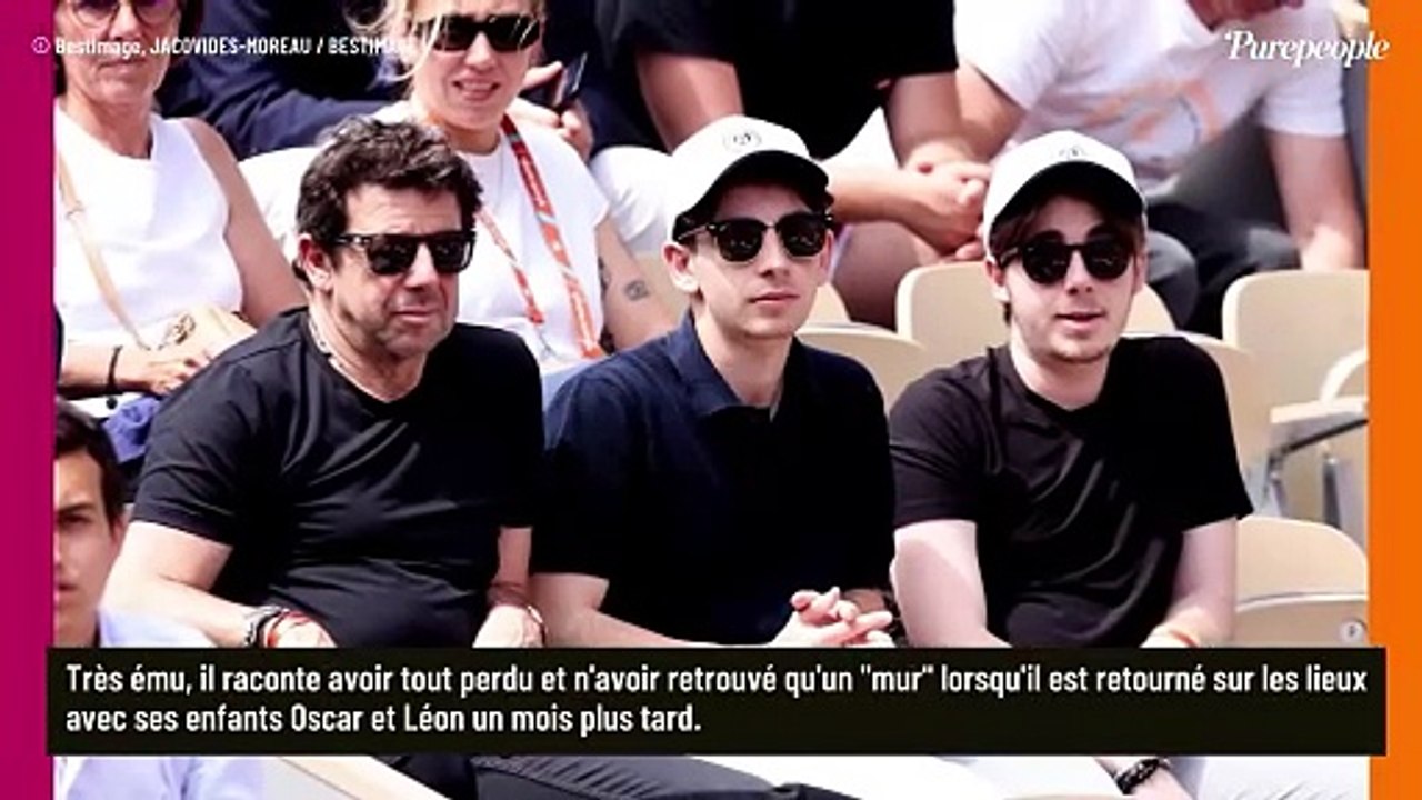 Patrick Bruel va-t-il rester vivre à Los Angeles après avoir perdu sa maison, "8 ans de vie" ? Le chanteur répond en laissant parler son coeur