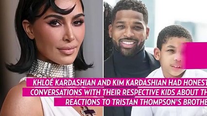 Kim Kardashian Comforts Her Kids About Being Scared of Tristan’s Brother