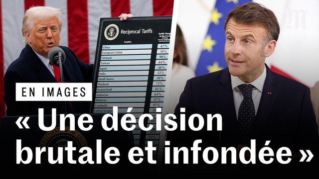 Droits de douane : l'Europe réagit aux annonces de Donald Trump