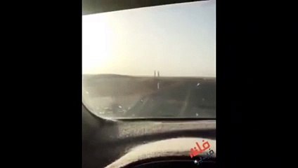 مجهول يوهم السائقين بوجود كاميرا ساهر بهذه الطريقة