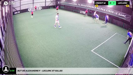 But de Alexandre F - Leclerc St Gilles