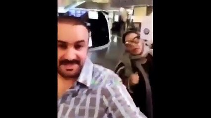 دلع أحلام مع زوجها في المطار يثير إعجاب جمهورها