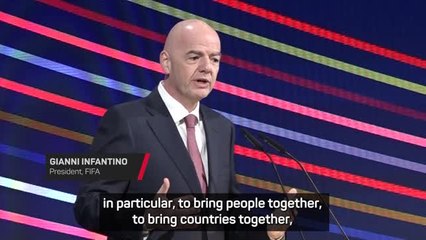 Infantino keen to bring Russia back into 'football landscape'