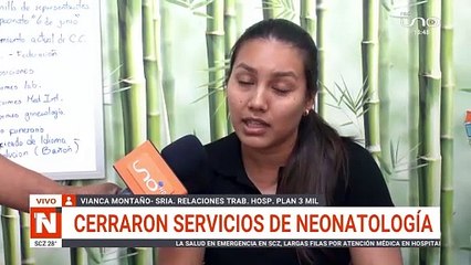 Cierran servicios de neonatología en Hospital del Plan Tres Mil