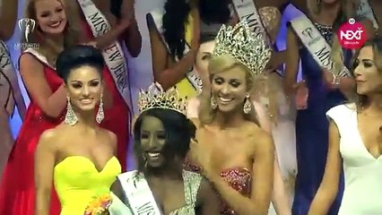 بالفيديو.. ملكة جمال الأرض تتعرض لموقف محرج أثناء تتويجها