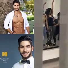 شاهدي هيفا وهبي ترقص مع ملك جمال لبنان .. فمن هو ؟!