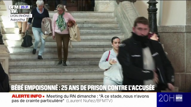 Bébé empoisonné: l'ex-employée de la crèche condamnée à 25 ans de réclusion criminelle