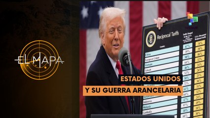Mapa 03-04-25: Aranceles de Estados Unidos