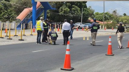 Caso Alejandro Torres: Reconstruyen accidente en la entrada de Coloncito, en Chame