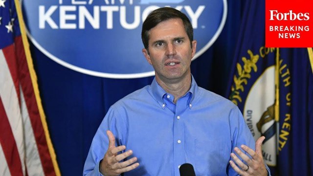 Kentucky Gov. Andy Beshear Holds Press Briefing In Response To Severe Weather