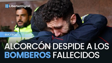 Alcorcón guarda cinco minutos de silencio en memoria de los bomberos fallecidos en un incendio