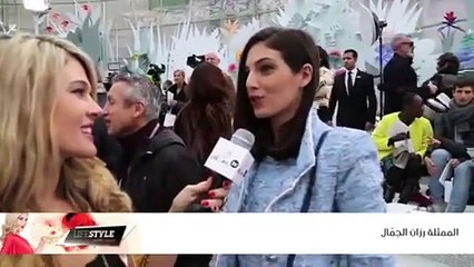 زويا مع النجوم في عرض أزياء شانيل للهوت كوتور في باريس