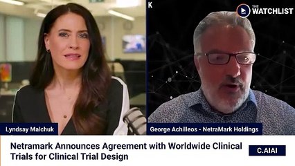 NetraMark Holdings With CEO, George Achilleos